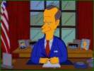 Les Simpson George Bush : personnage de la srie 