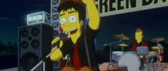 Les Simpson Green Day : personnage de la srie 