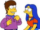 Les Simpson Marge et Homer 