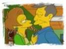 Les Simpson Le principal Skinner et  Mme  Krapabelle 