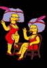 Les Simpson Paty et Selma 