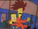 Les Simpson Tahiti Bob et Bart 