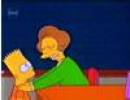 Les Simpson Bart et M.me Krapabelle  